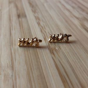 Kate Spade Mrs Stud Earrings